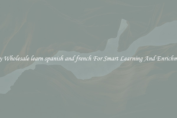 Buy Wholesale learn spanish and french For Smart Learning And Enrichment
